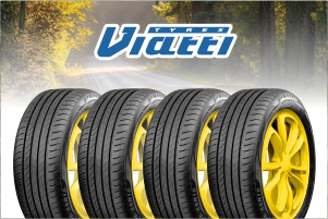 Бесплатный шиномонтаж при покупке комплекта летних шин Viatti