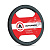Оплетка AUTOPROFI плетеные вставки (черн.) AP-810 BK (M)